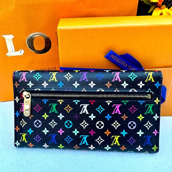 🖤❤️LOUIS VUITTON MURAKAMI WALLET ❤️ - Picture 2 of 12